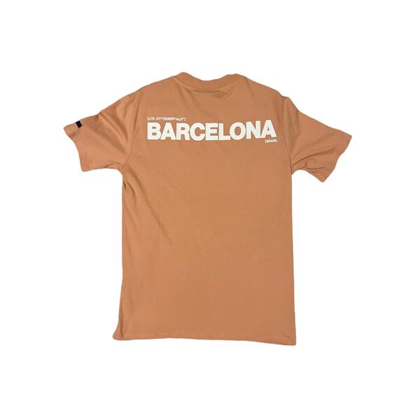 Tourist Graphic Tee Trust Amsterdam Beige Barcelona - Picture 2 of 3